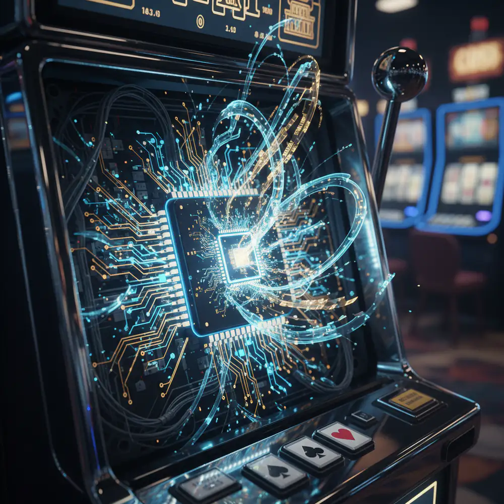 Microchip die de Random Number Generator symboliseert